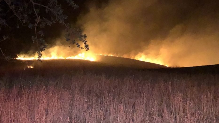 Firefighters quickly put out blaze on Mount Diablo