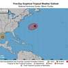 A tropical development in the western Gulf of Mexico is expected to make landfall over Southeast Texas and has a 40% chance of development on Friday, May 21, 2021.