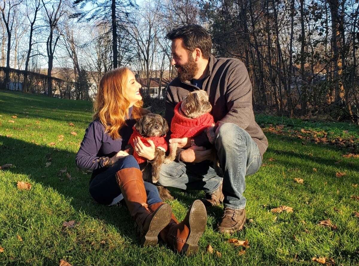 Amanda Gabbard, her husband Michael McGuirk and their two dogs relocated to Ridgefield, Conn. during the COVID-19 pandemic after living in New York City for over 21 years. 