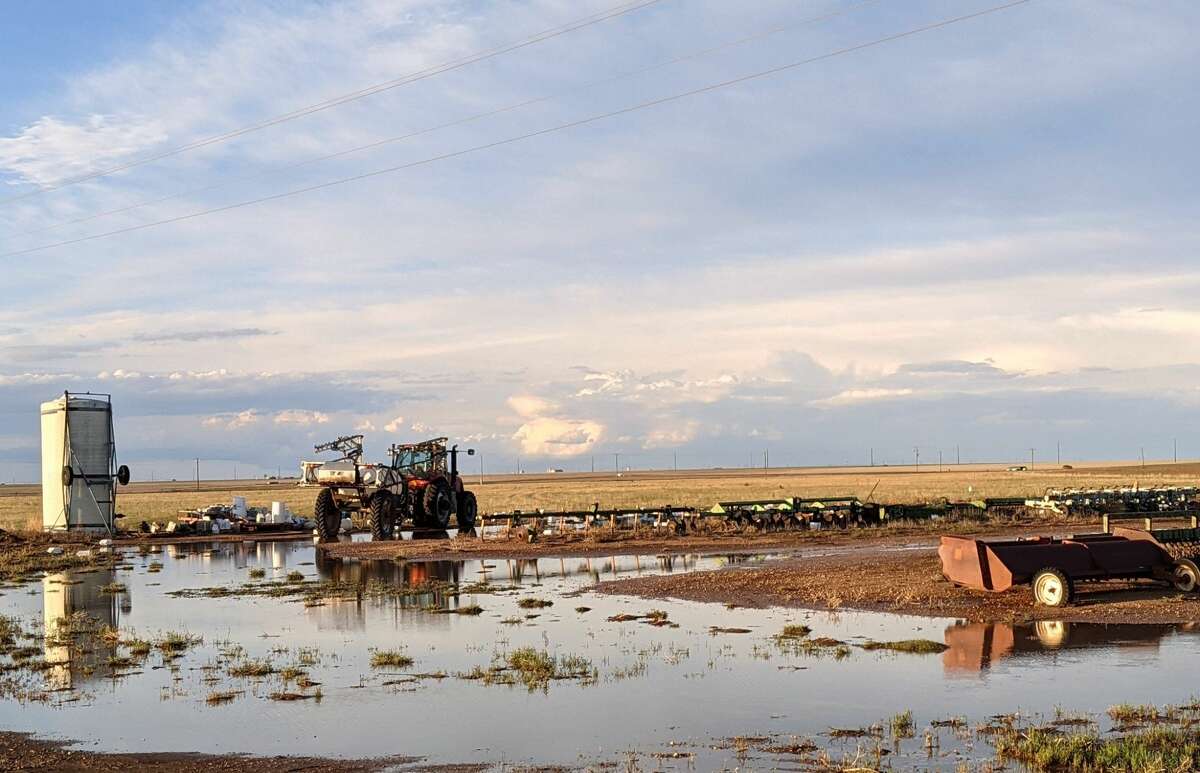 Storm brings flooding to Tulia