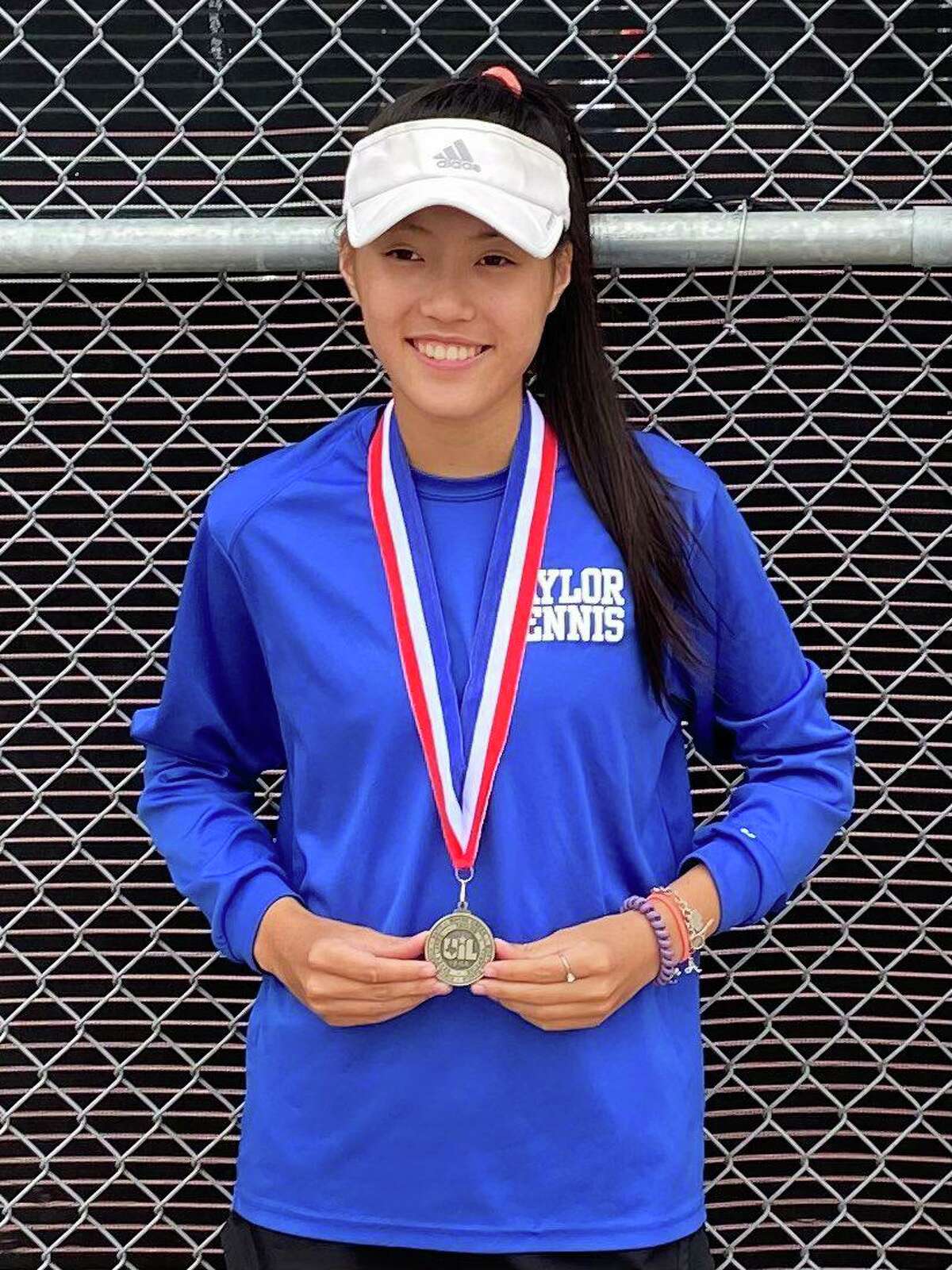 Katy Taylor freshman Ally Lin was the girls singles runner-up at the 2021 Region III-6A tennis tournament, qualifying for the UIL state tournament. Lin returns to state in mixed doubles this year.