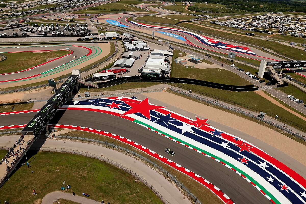A general view of the Circuit of The Americas track in Austin, Texas. 