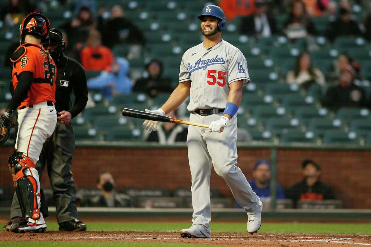Dodgers load Game 3 lineup with right-handed bats against Giants