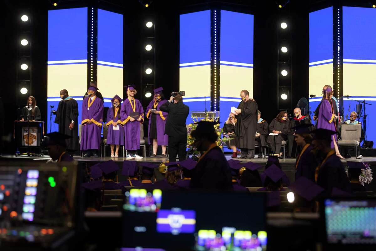 First class Booker T. Washington High School graduates inaugural seniors