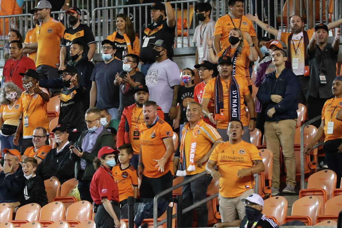 Dynamo fans were happy with Saturday night’s result, a 2-1 victory over Vancouver at BBVA Stadium.