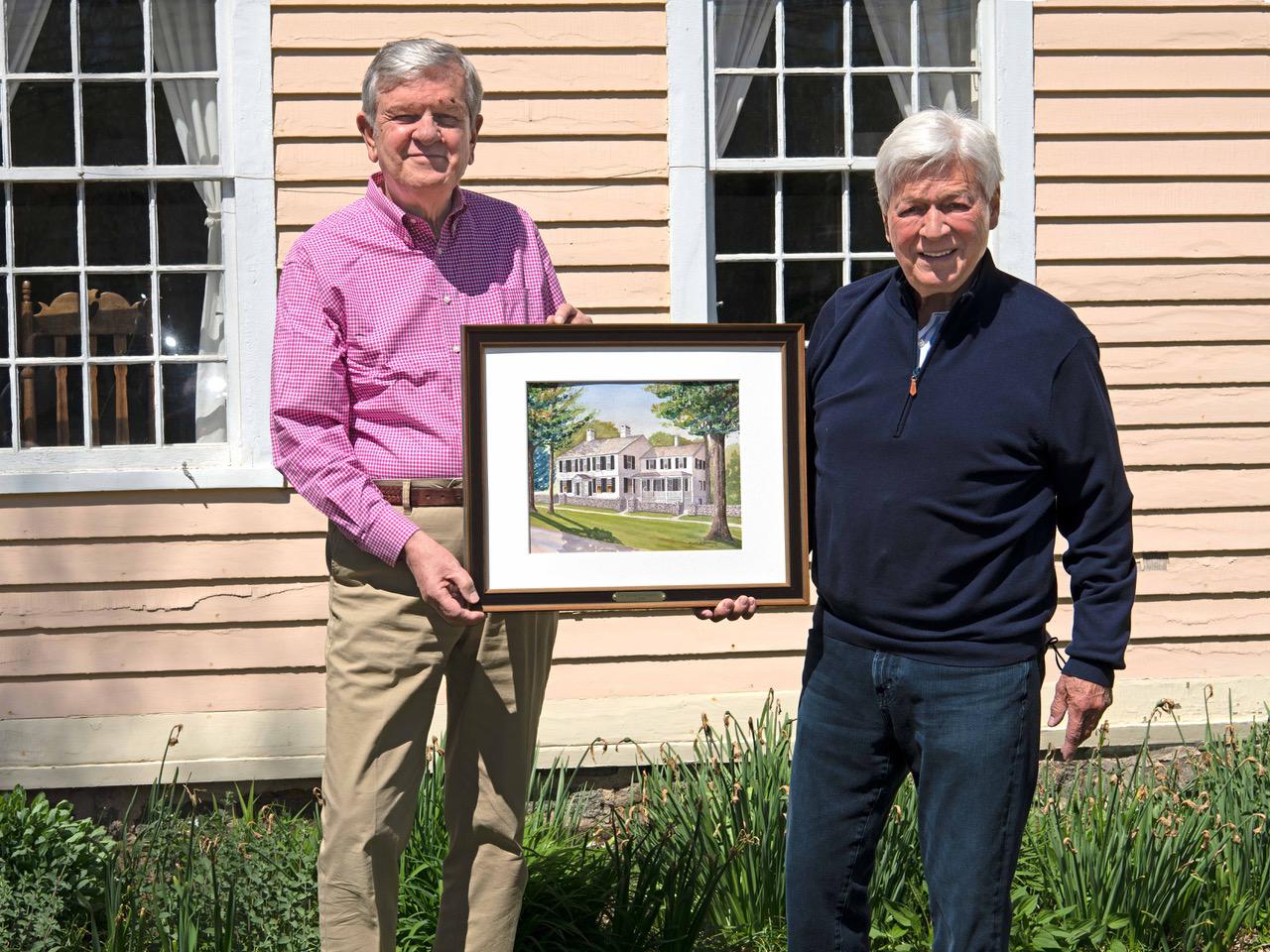 CT artist's painting depicts now demolished historic Madison house - Vimarsana News