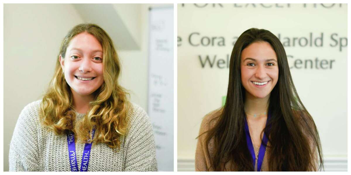 For four weeks from mid-May through mid-June, Ridgefield High School seniors Isabella DeMassa and Ally Rosenbaum will perform their senior internships at RVNAhealth. Both will be studying health-related fields in college, and both selected RVNAhealth for the hands-on experience.