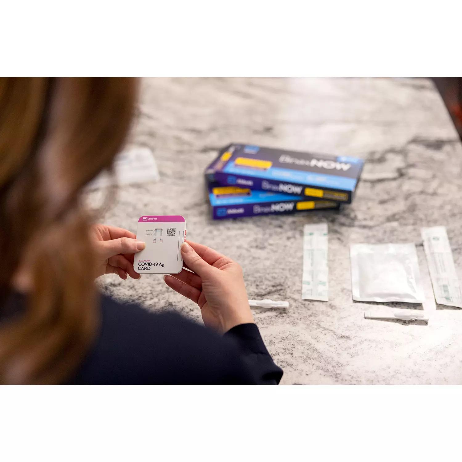over the counter covid test - At-home COVID-19 testing kits are now available over-the-counter at some CVS stores