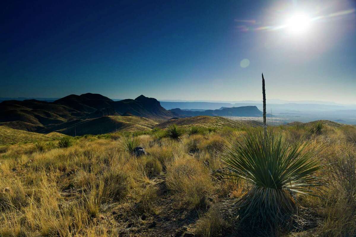 The view from Sotol Vista along the Ross Maxwell Scenic Drive in Big Bend National Park Saturday, April 8, 2017. ( Michael Ciaglo / Houston Chronicle)