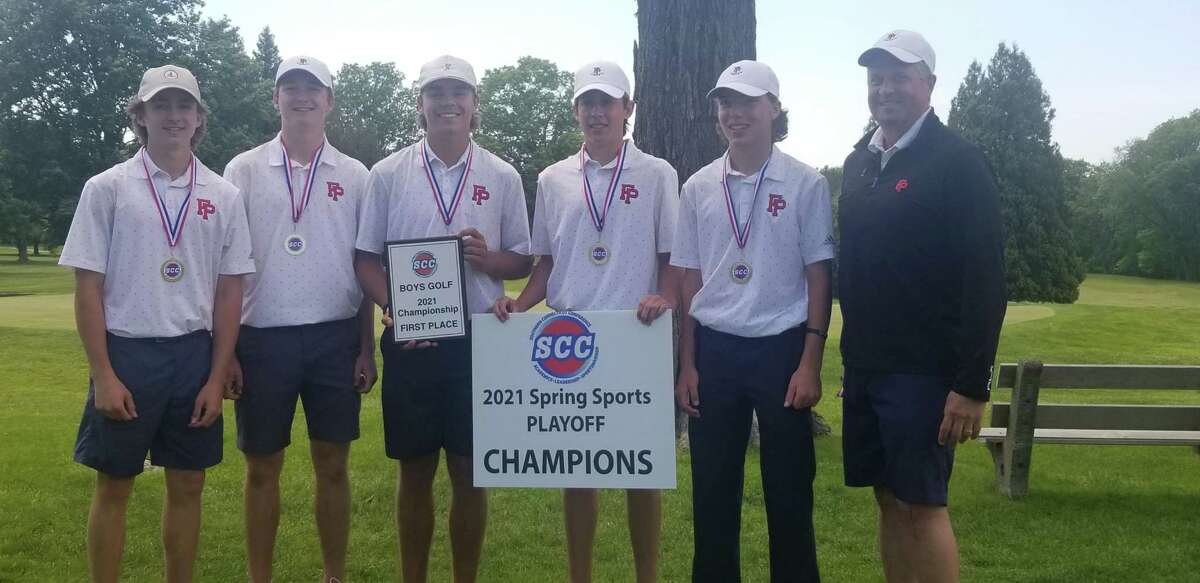 Fairfield Prep won the SCC golf championship at Race Brook Country Club in Orange on Tuesday.
