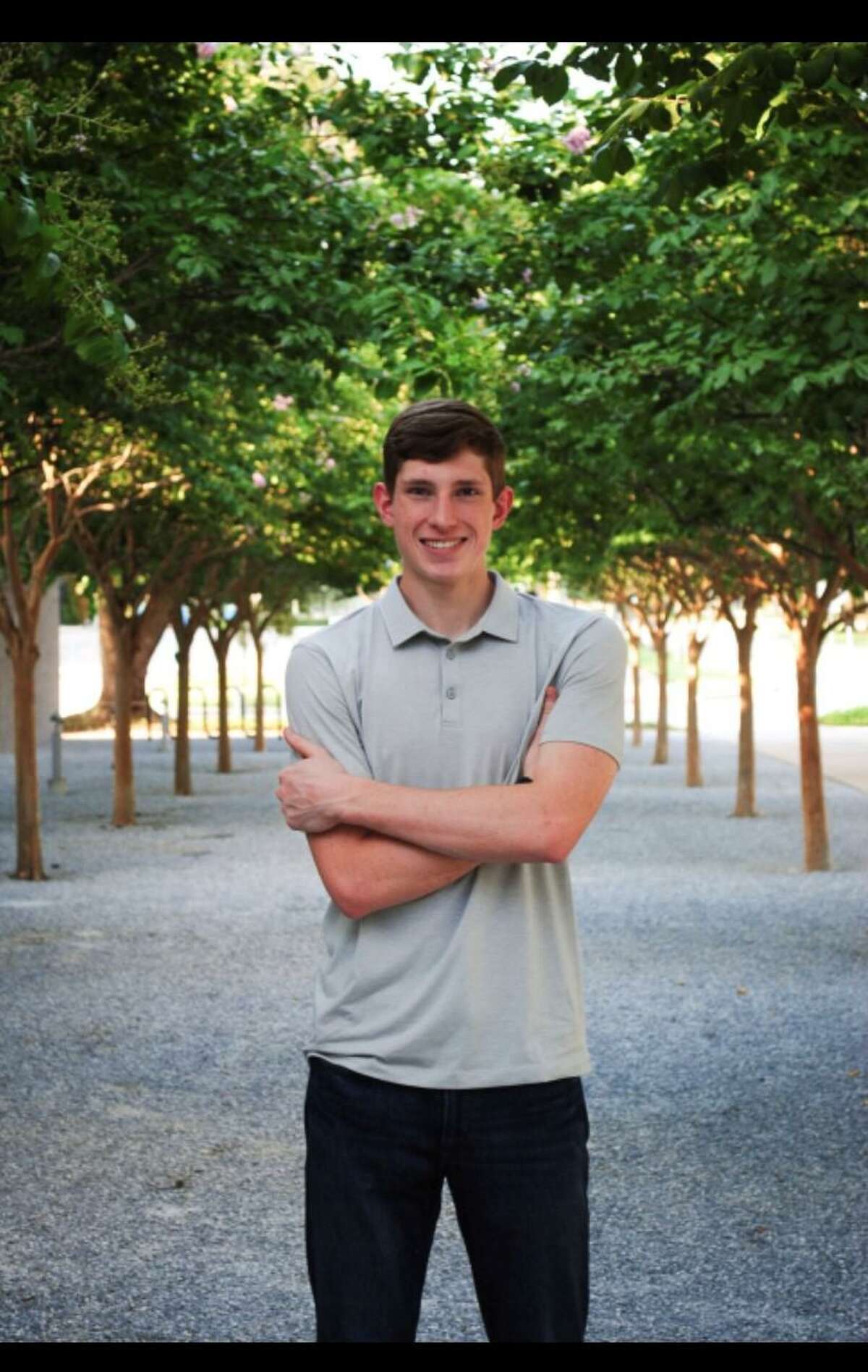 Graduating Friendswood High senior Luke Lipetska is preparing to attend Air Force Academy. His adventures as a Mustang included breaking both arms playing basketball and tutoring elementary school kids in math.