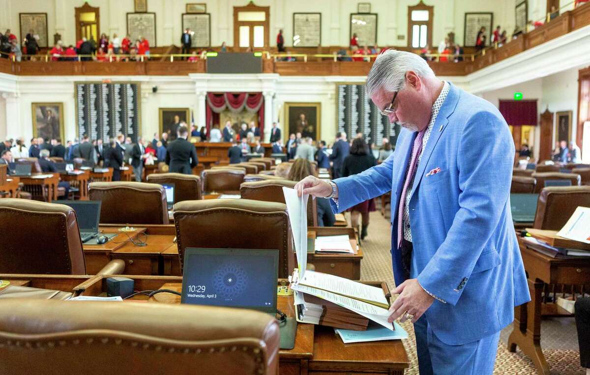 State Rep. Dan Huberty, R-Kingwood, pictured in 2019, led the crafting of the Texas House’s version of SB 1365, a wide-ranging education bill that passed Tuesday by a voice vote. The bill needs a second approval by the House before heading back to the Senate, where it contained significantly fewer provisions.
