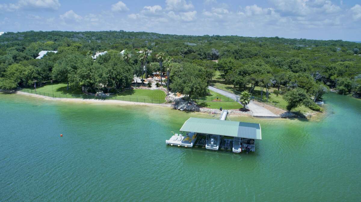 Medina Lake sparkling waters and natural beauty