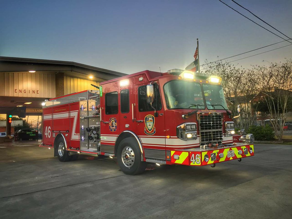 Houston Fire Dept on X: The crew at HFD Station 45 showing