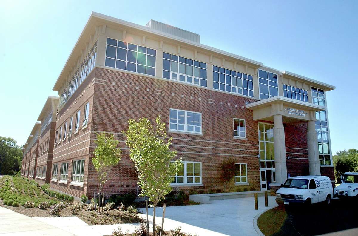 Daniel Hand High School is located at 286 Green Hill Road in Madison.