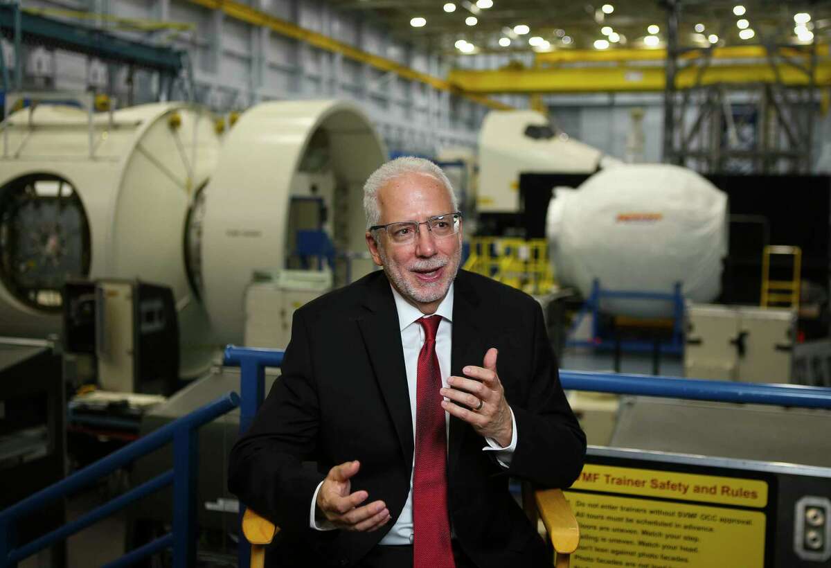 Mark Geyer, the former director of Houston's Johnson Space Center, Tuesday, June 12, 2018, in Houston. ( Mark Mulligan / Houston Chronicle )