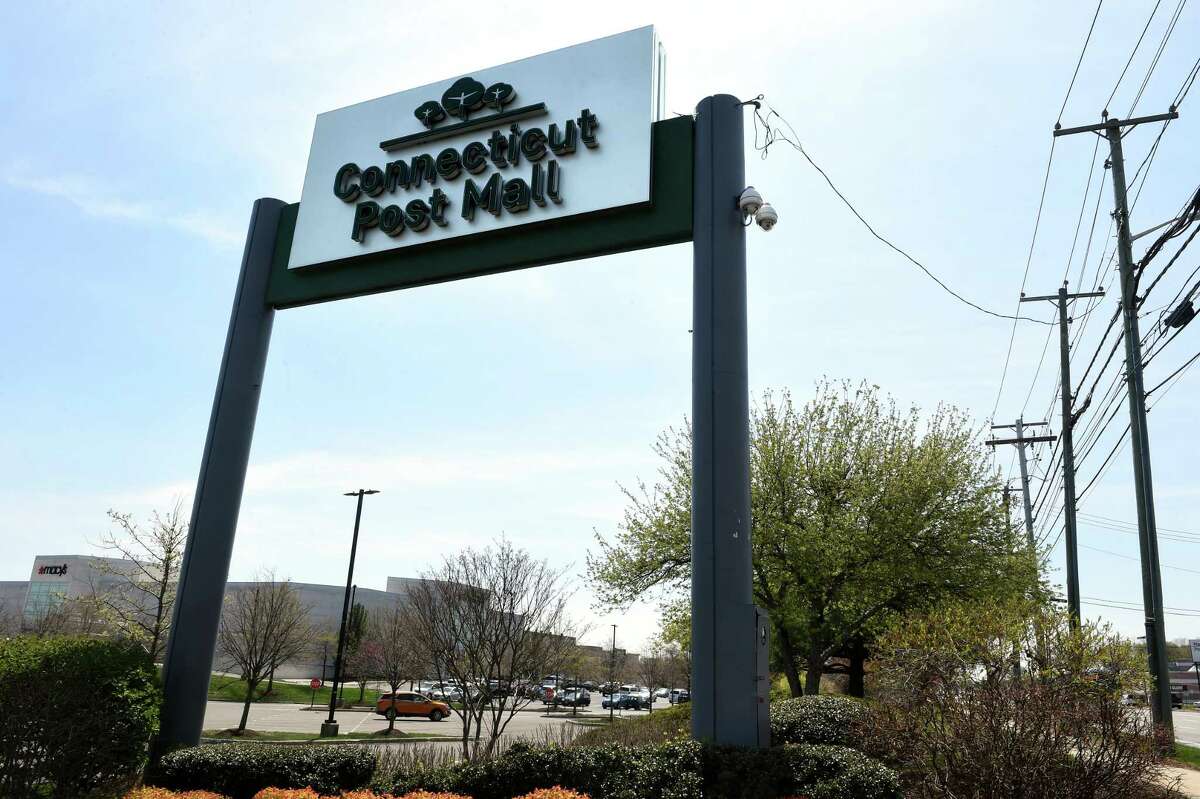 The Connecticut Post Mall in Milford photographed on April 27, 2021.