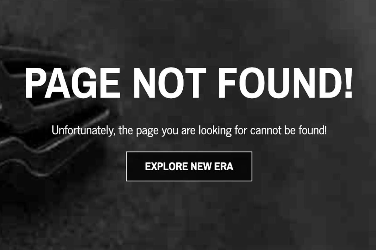 A screenshot from the New Era website when you try to purchase the San Francisco Giants' "Local Market" hat.