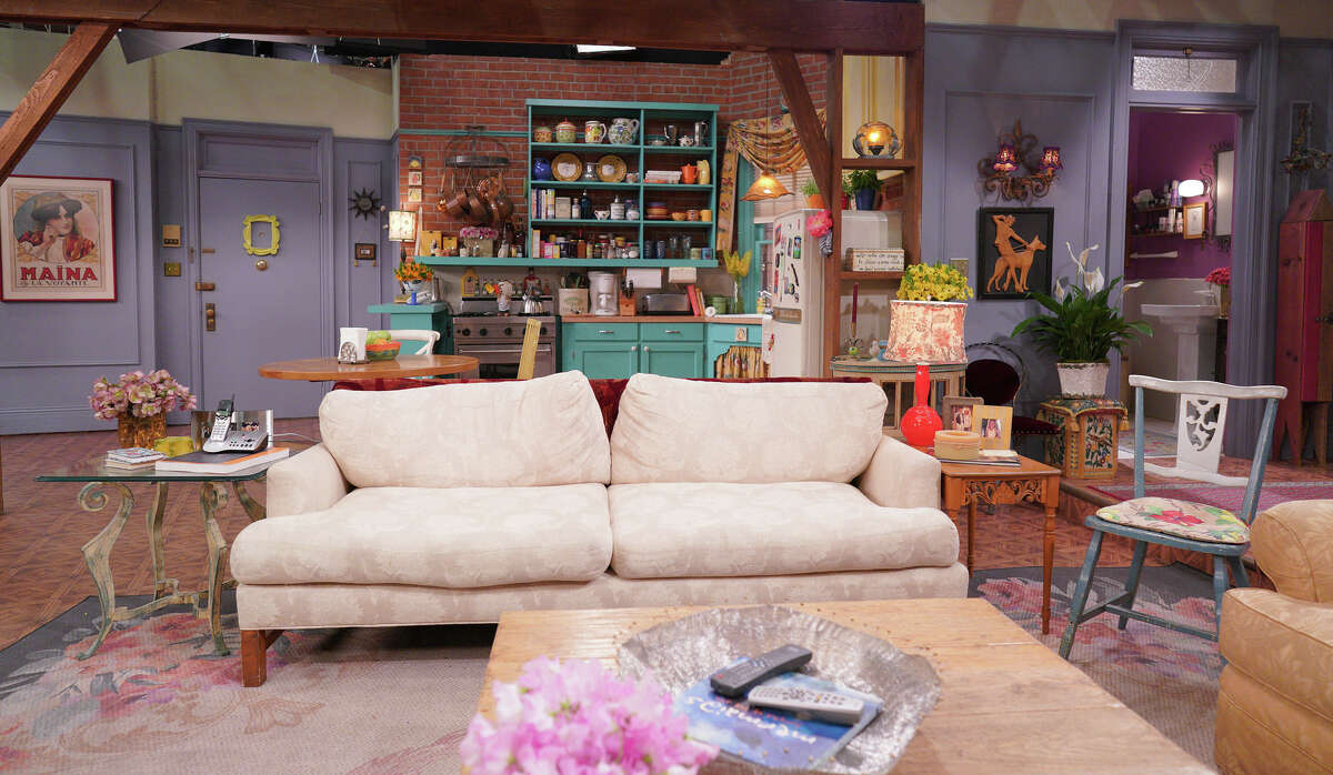 A recreation of one of the sets from "Friends."