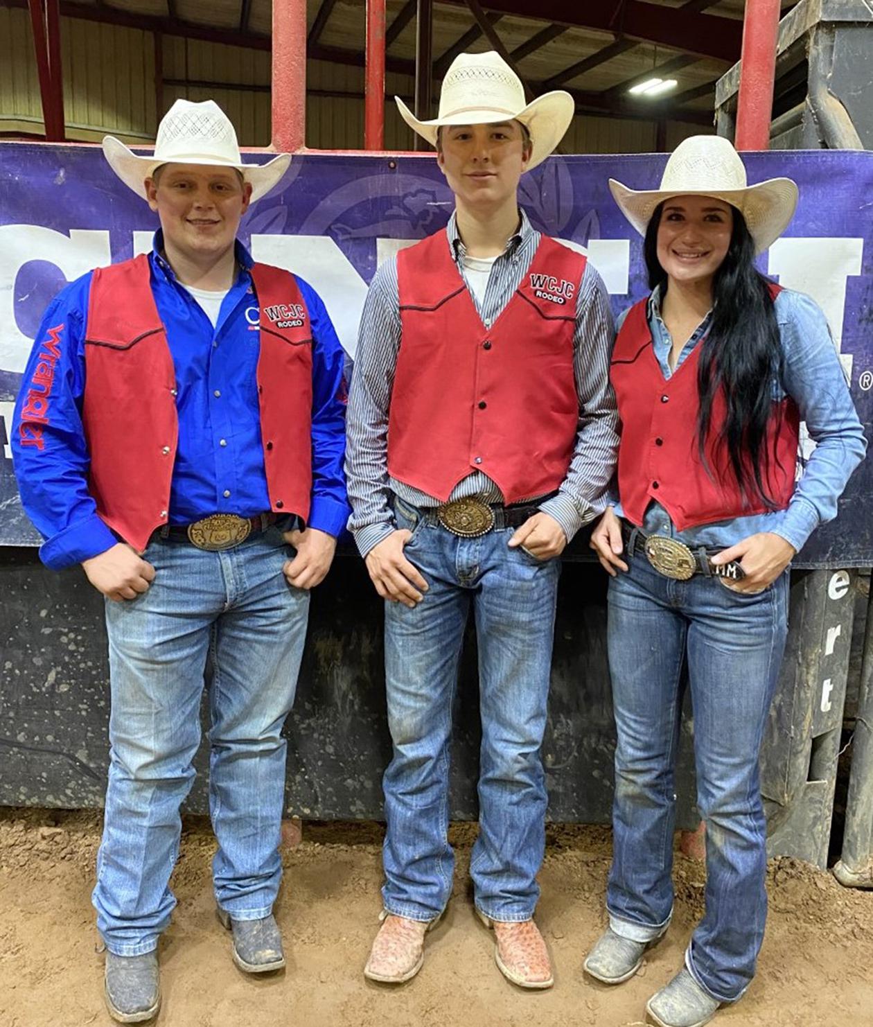 Wharton County Junior College rodeo team members earn trip to College