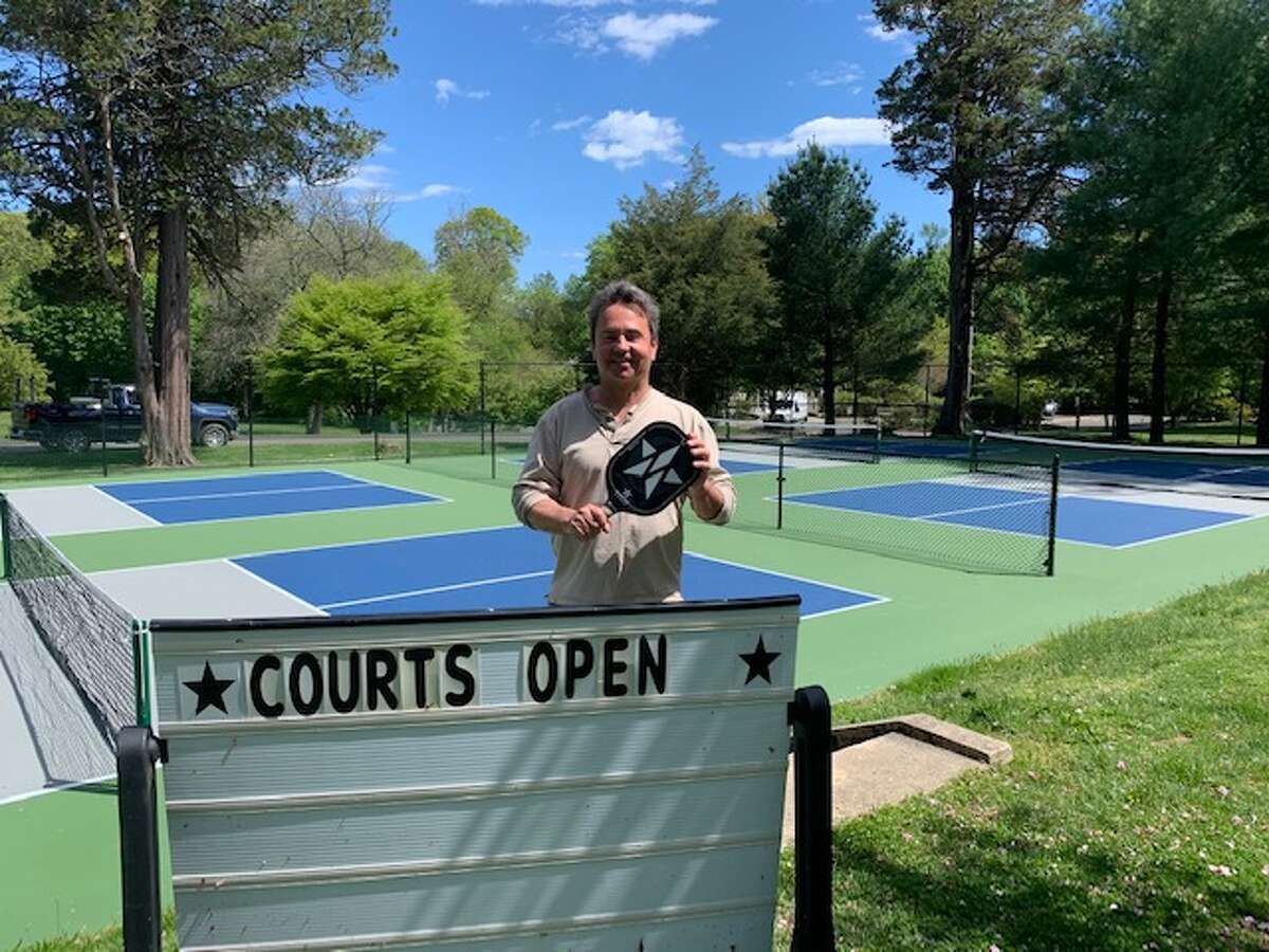 Darien resident Sean Shay worked with the town's Parks & Rec Commission on  fundraising efforts for new pickleball courts.