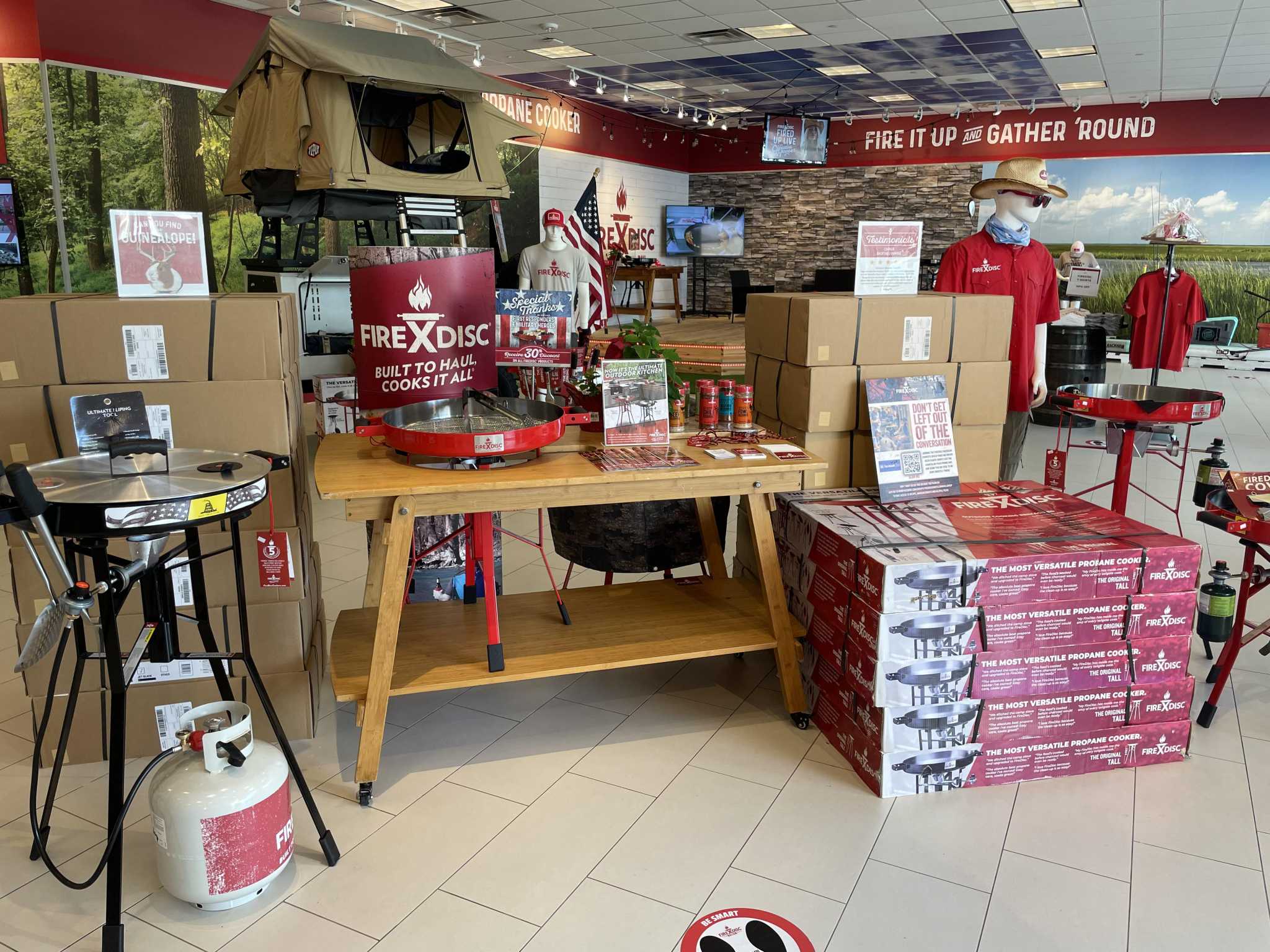 Katybased FireDisc revolutionizes cooking outdoors