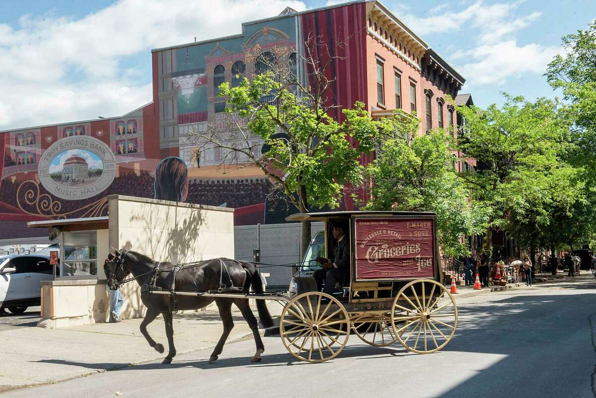 Troy promotes itself as film location, hoping to follow up 'The Gilded Age'