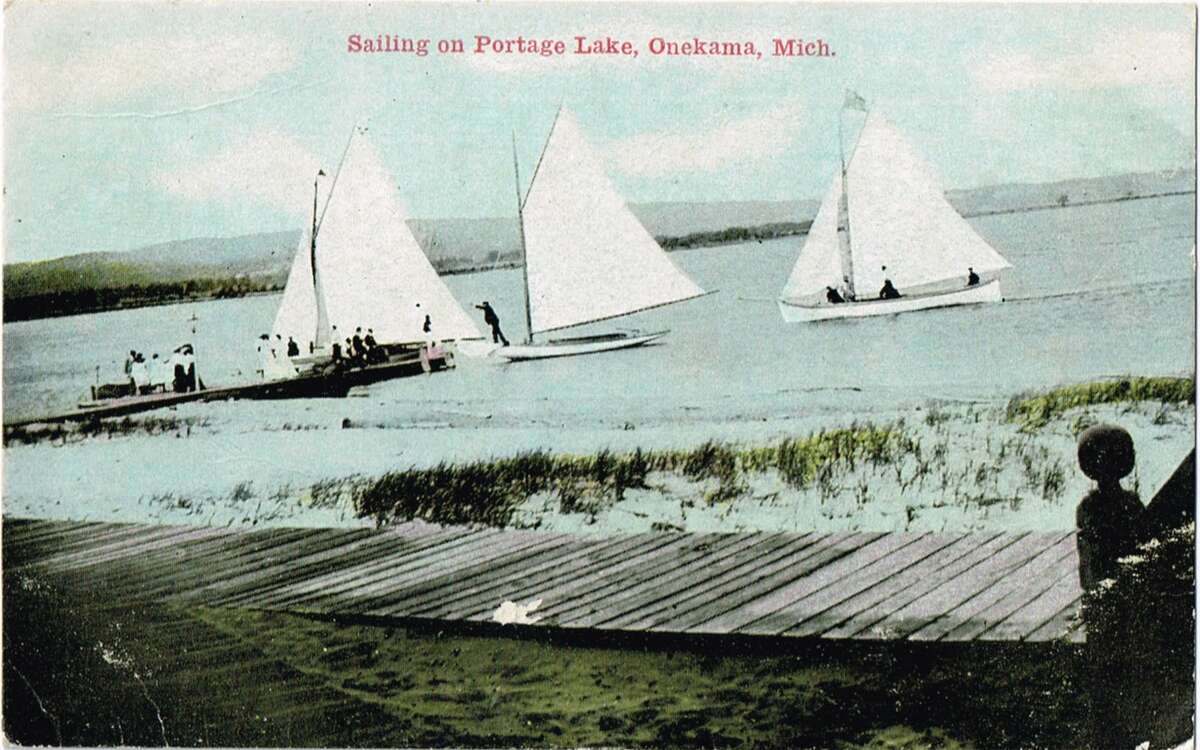 At the edge of the channel History of the Portage Lake Yacht Club