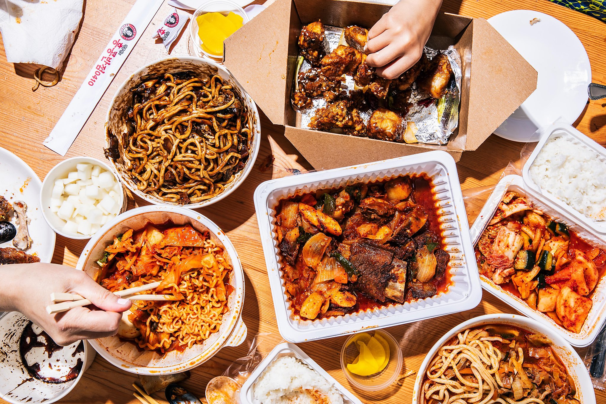 What To Eat At S F s New H Mart Food Court A Korean Comfort Food 