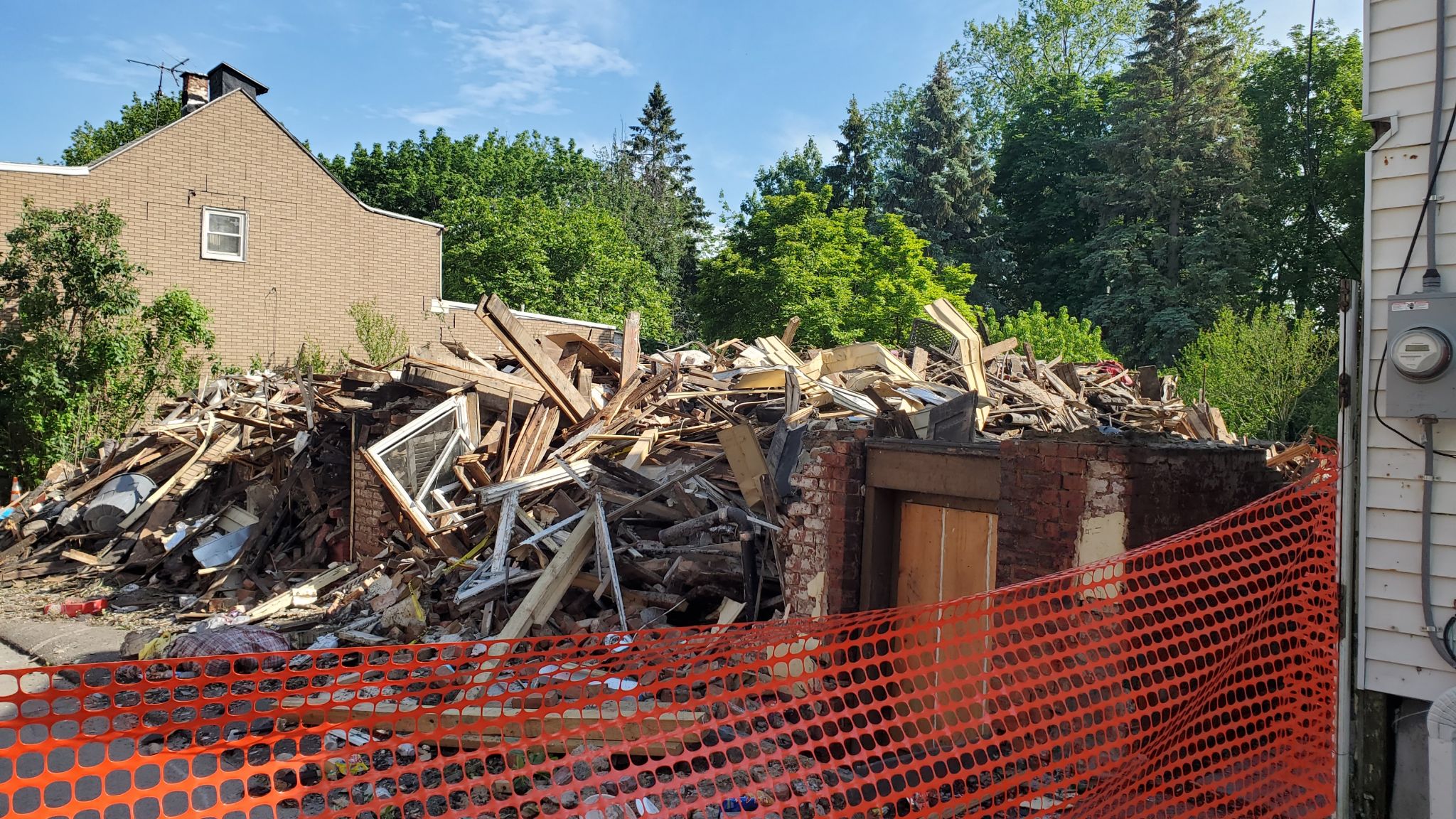 Churchill Fire tore through historian's history