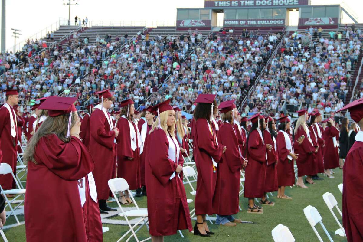 Magnolia High experienced graduation on campus for the first time in many years in their football stadium Thursday evening, June 3, to celebrate its Class of 2021.