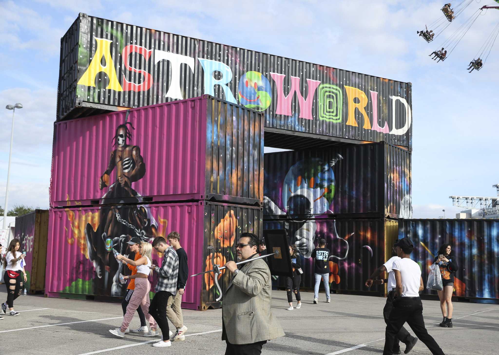 Travis Scott Designs 'Astroworld'-Themed Houston Rockets Jersey