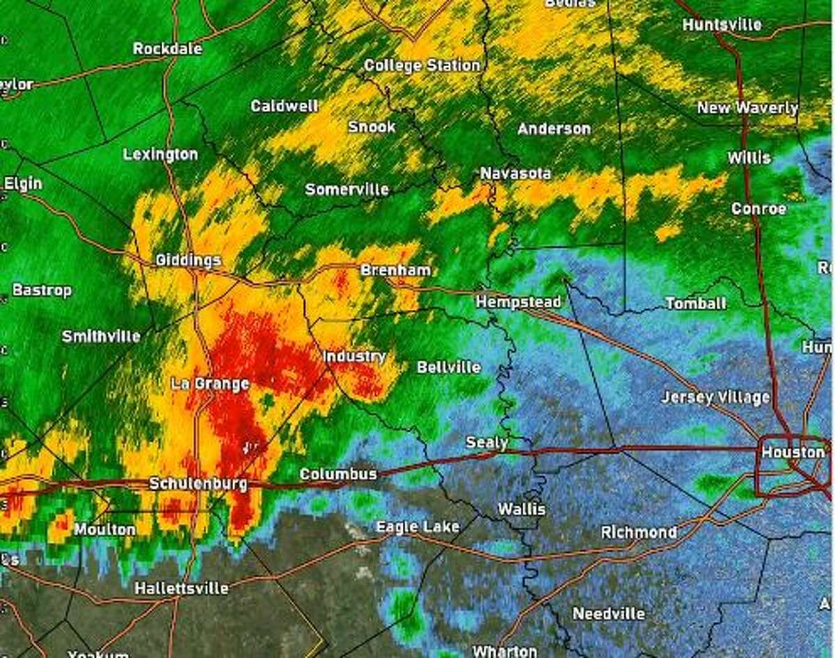 Significant Weather Advisory Issued Northwest Of Houston