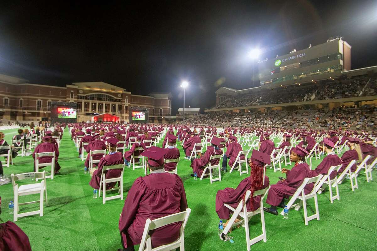 CyFair ISD students graduate after a high school career of unique