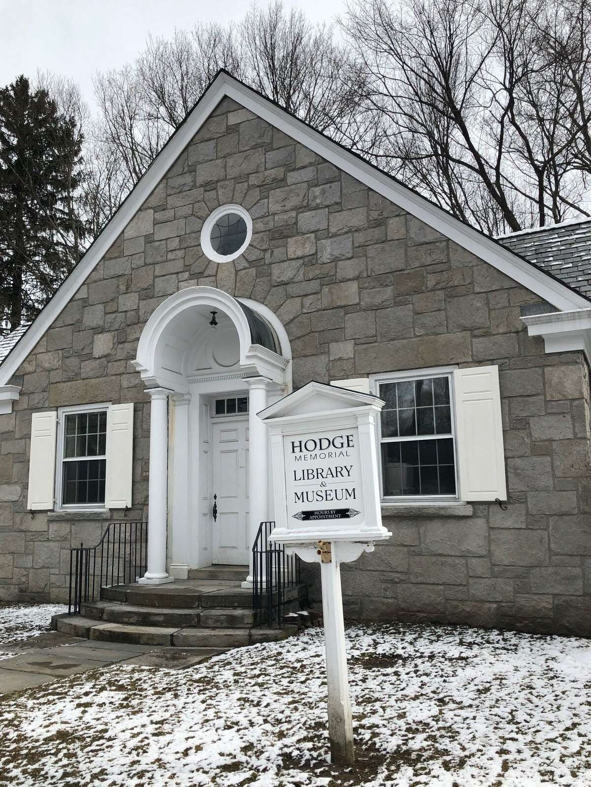 The Friends of the Roxbury Library's bookstore, The Next Chapter, is in the Hodge Memorial Library and Museum.