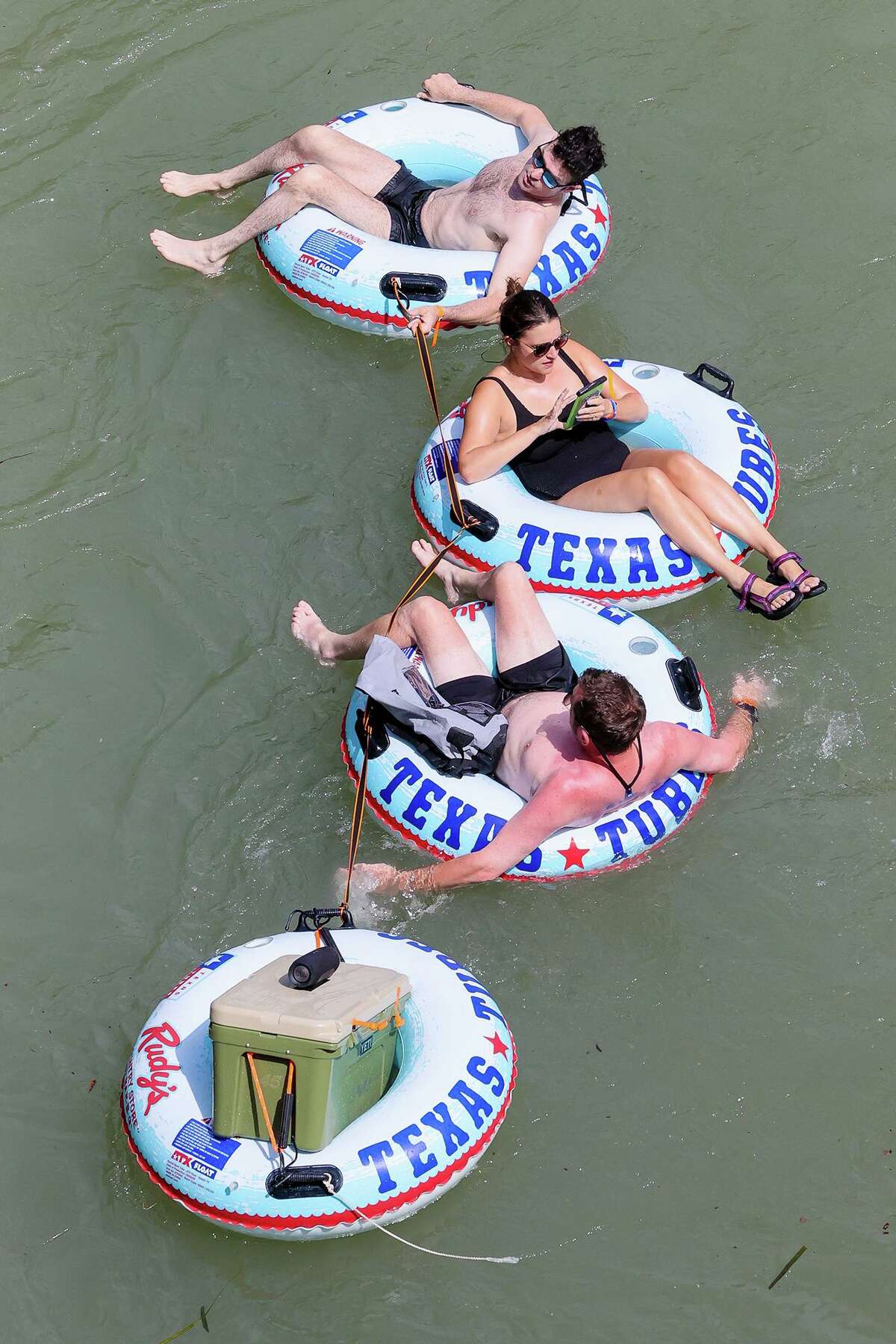 Tubers From Across Texas Kick Off Tubing Season In New Braunfels For