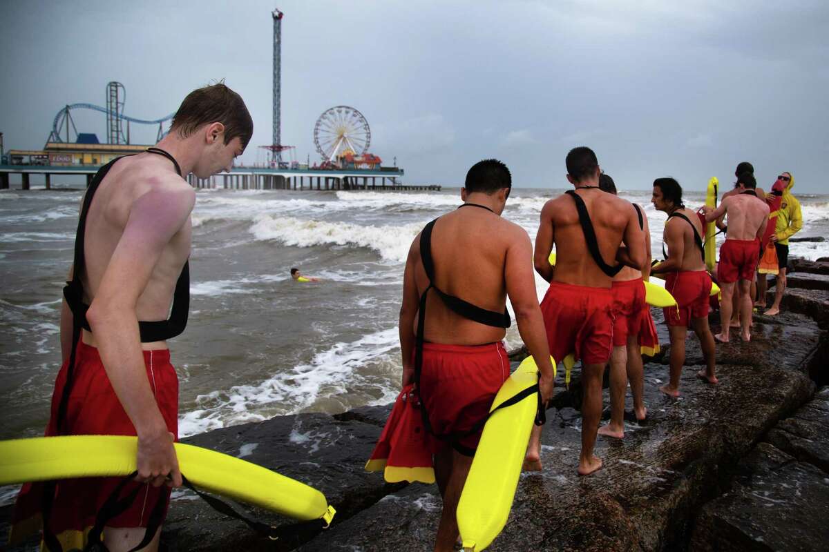 ‘It’s sort of a crisis point’ Galveston beach patrol faces lifeguard