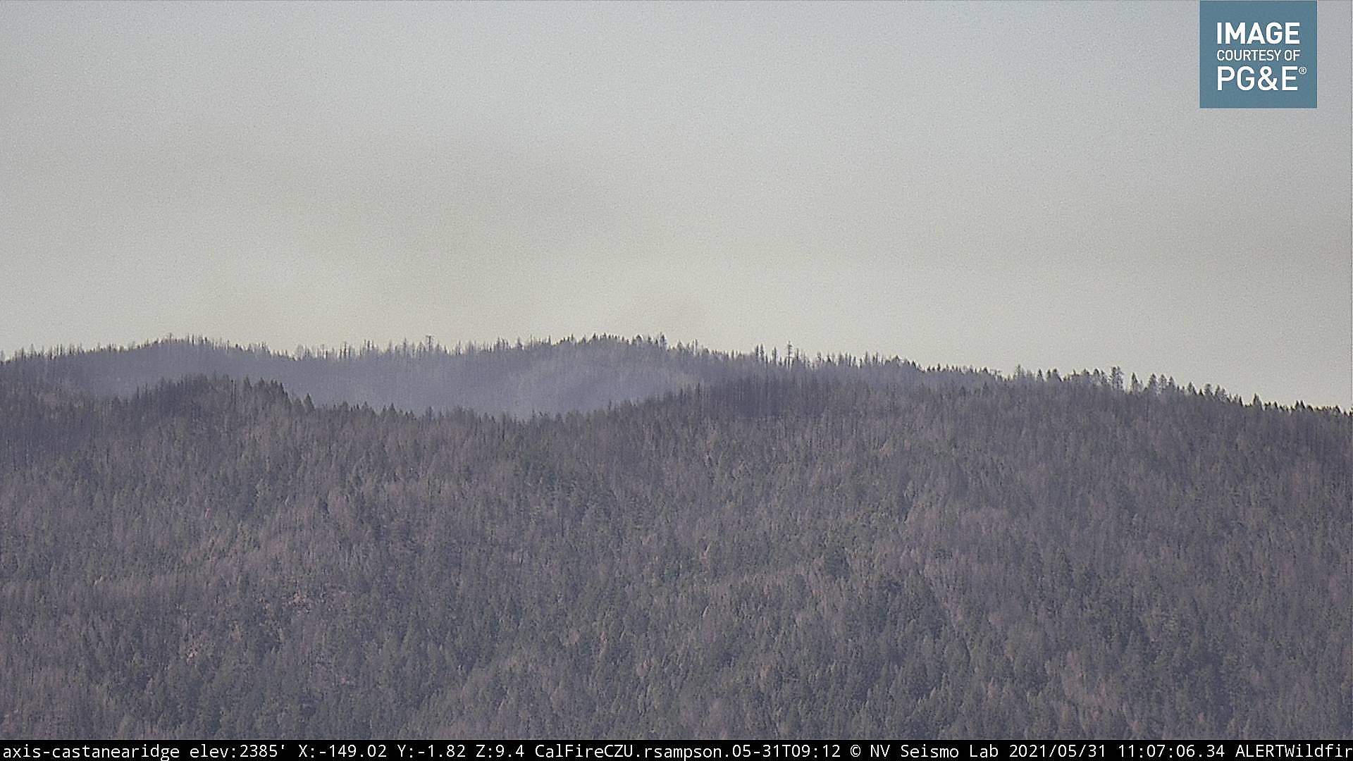 Crews fighting Santa Cruz Mountains wildfire in CZU burn scar - Vimarsana News