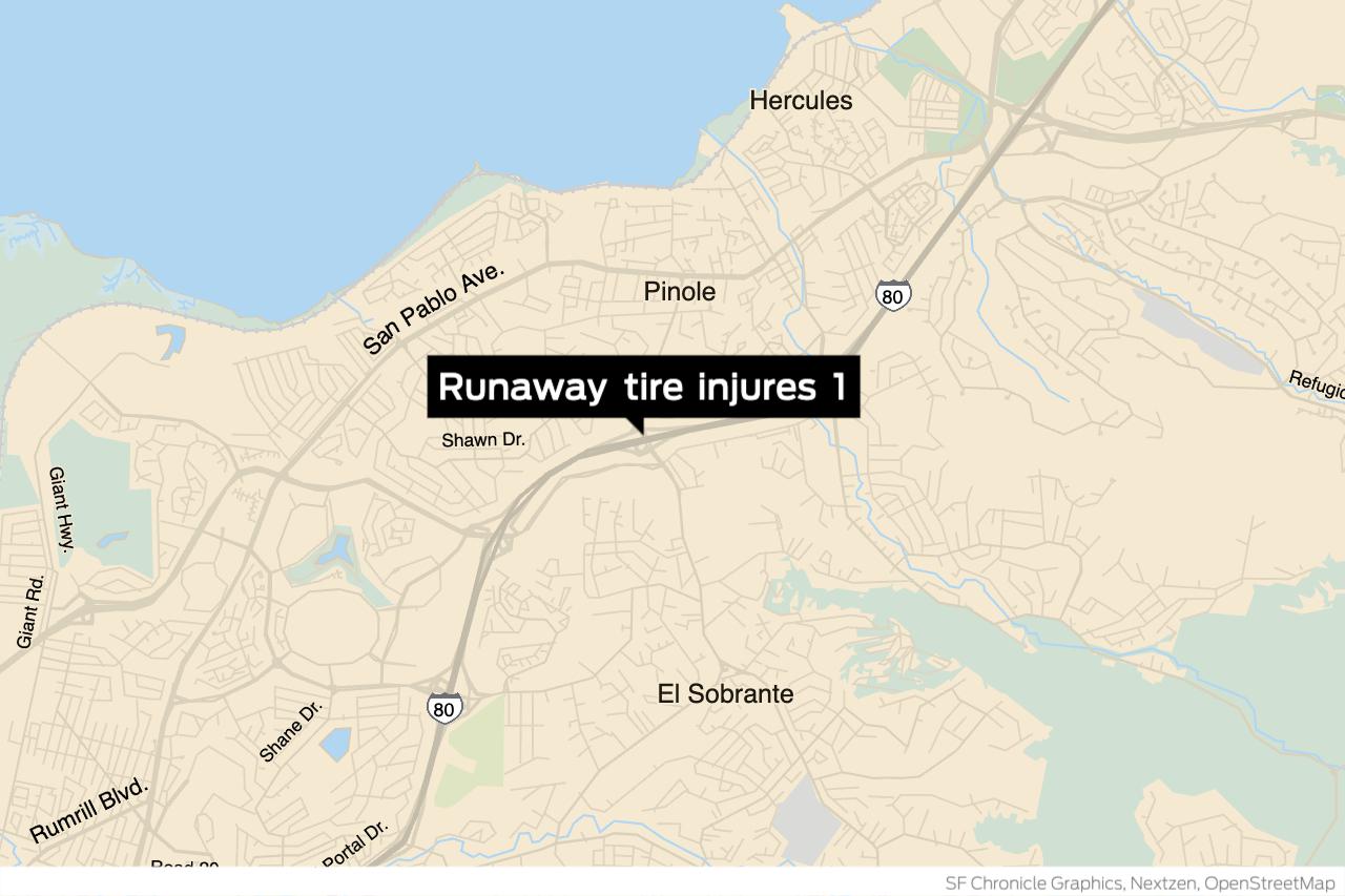 Wheel Flies Off Suv On I 80 In East Bay Striking Cars And Critically