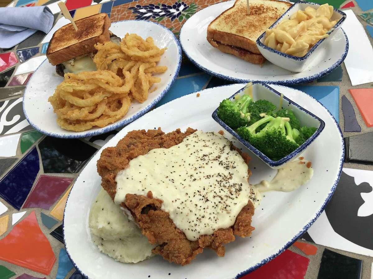 The chicken-fried steak at Mama's Cafe