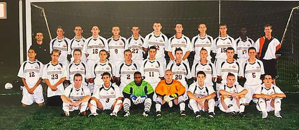 The Edwardsville Tigers won the Class AA state championship in boys soccer in 2000.