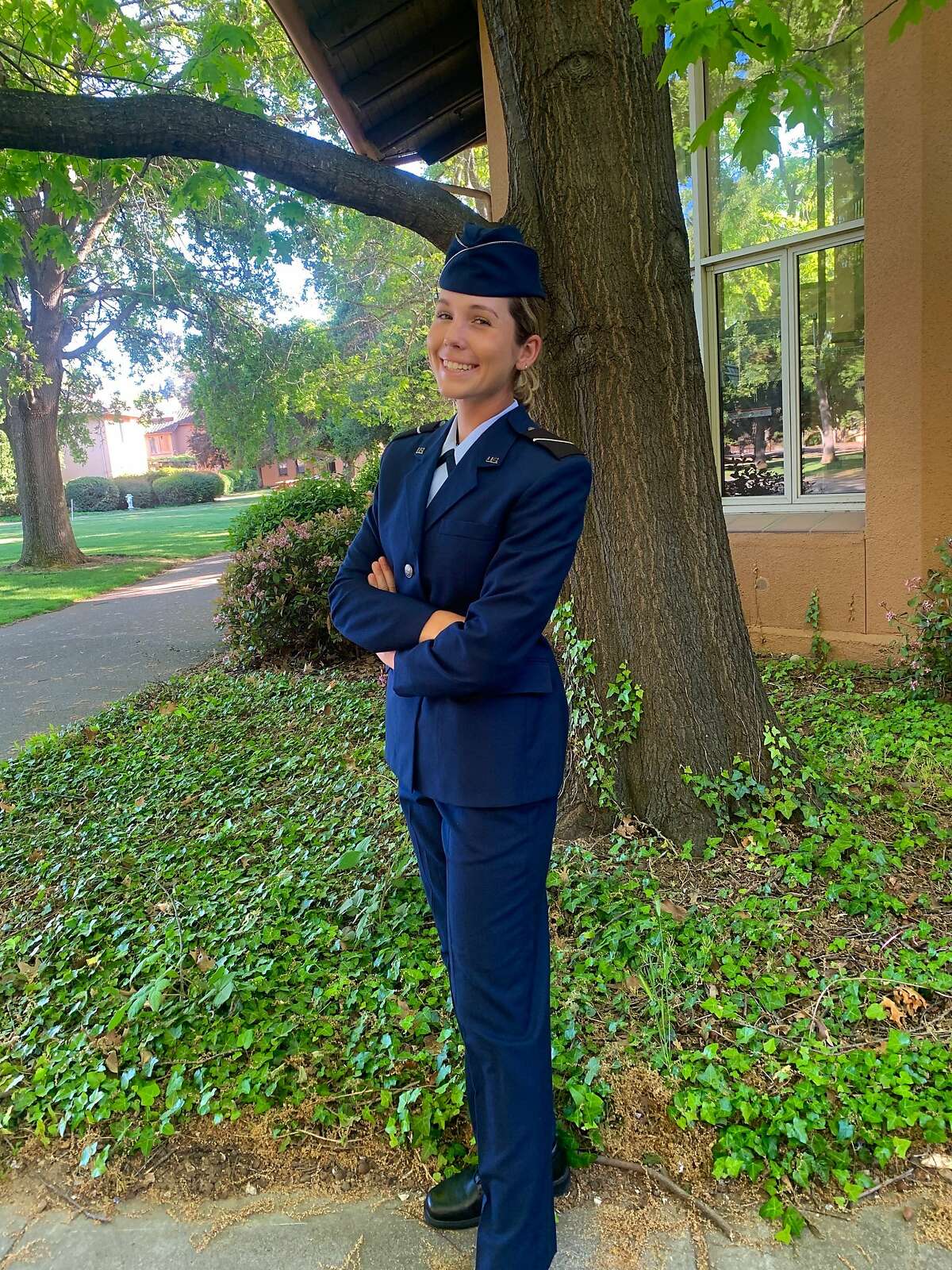 Rachel Heck, after participating in Air Force ROTC this past semester, is considering extending her military commitment beyond her college years at Stanford.