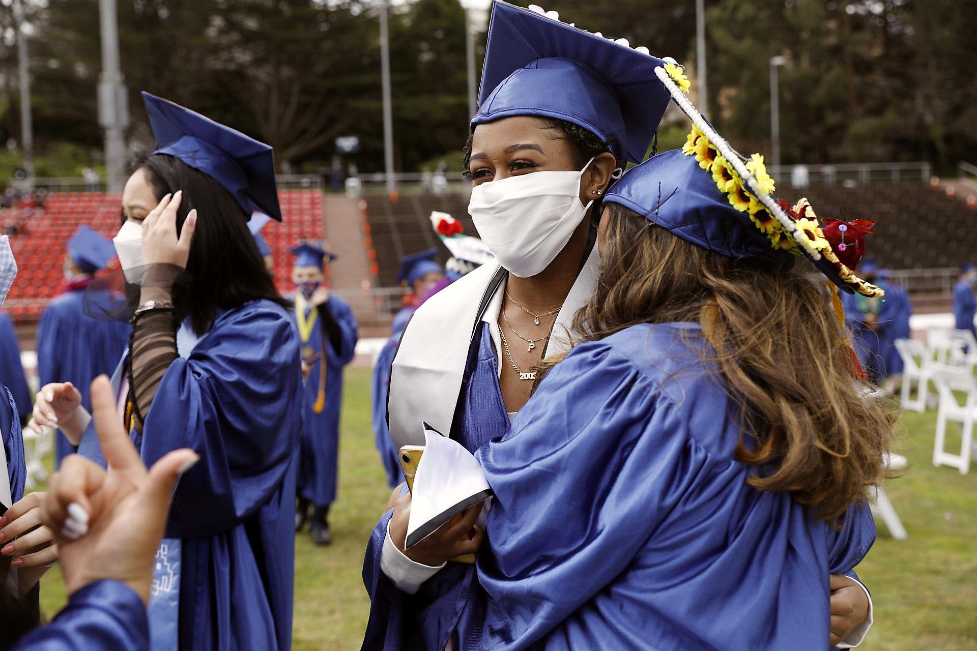 s-f-high-school-seniors-graduate-in-person-after-a-difficult-year-marked-by-loss-and-upheaval