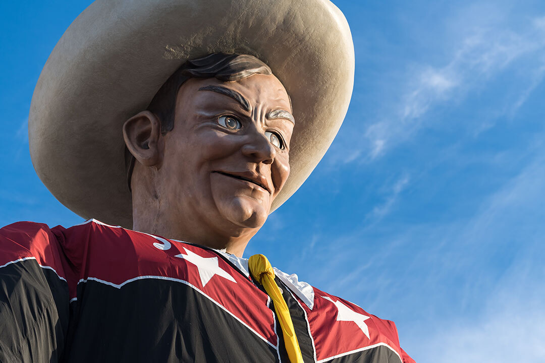 The interesting history of the Texas State Fair's biggest cowboy