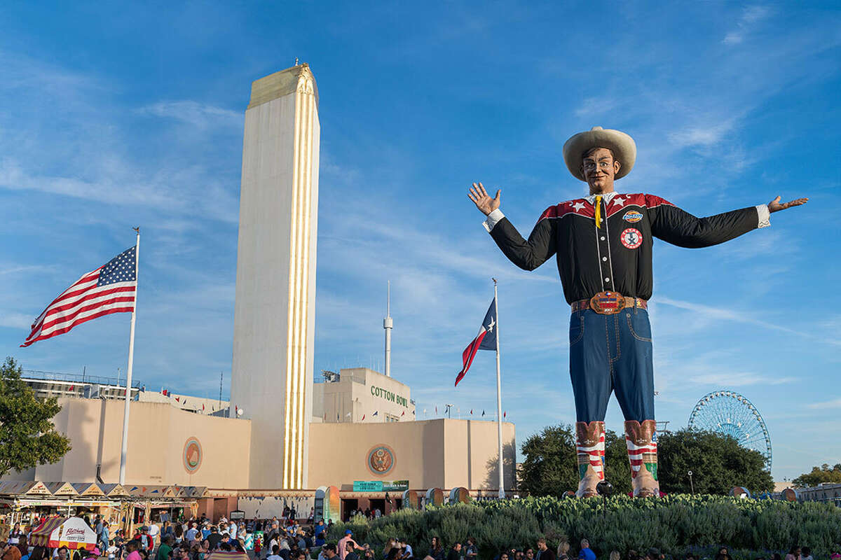 The interesting history of the Texas State Fair's biggest cowboy