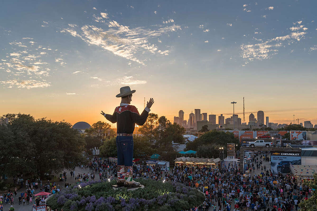 The interesting history of the Texas State Fair's biggest cowboy