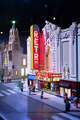 Legoland Discovery Center Bay Area's Castro Theater recreation curiously features a nuclear family in front of it holding hands.