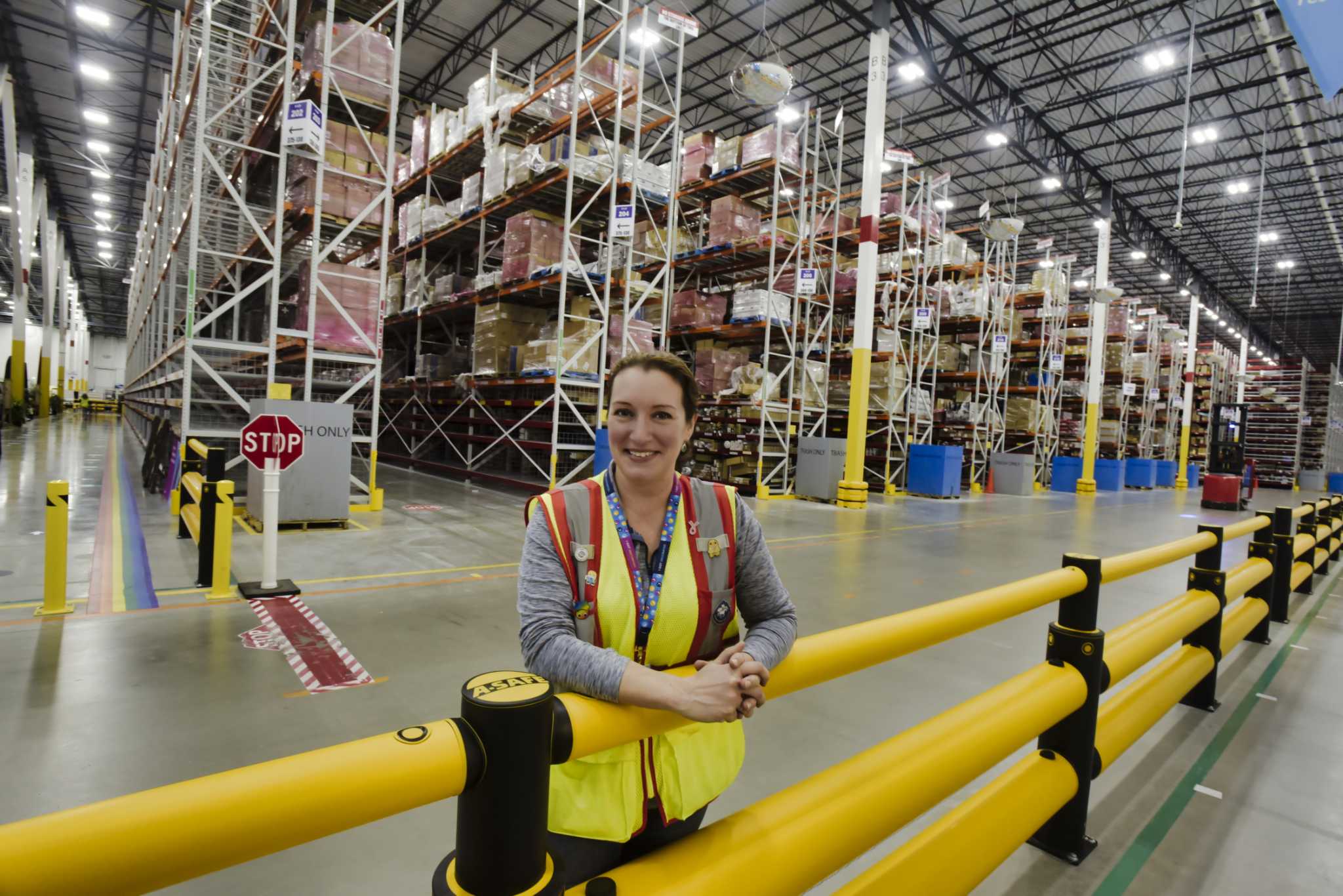 A Look Inside Amazon s New Schodack Fulfillment Center