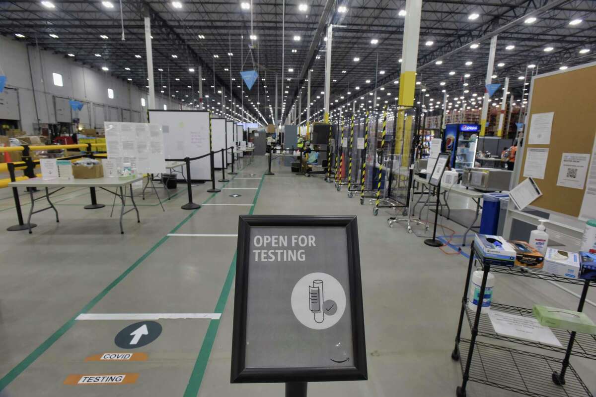 A look inside Amazon's new Schodack fulfillment center