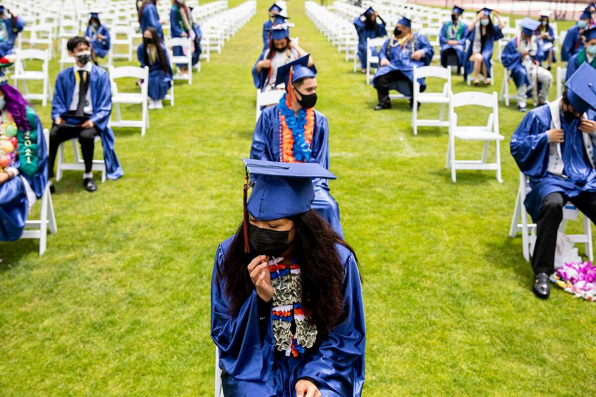 S.F. high school seniors graduate in person after a difficult year